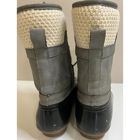 Rue21 Magellan Sweater Duck Boots. Size 9. - Picture 3 of 9